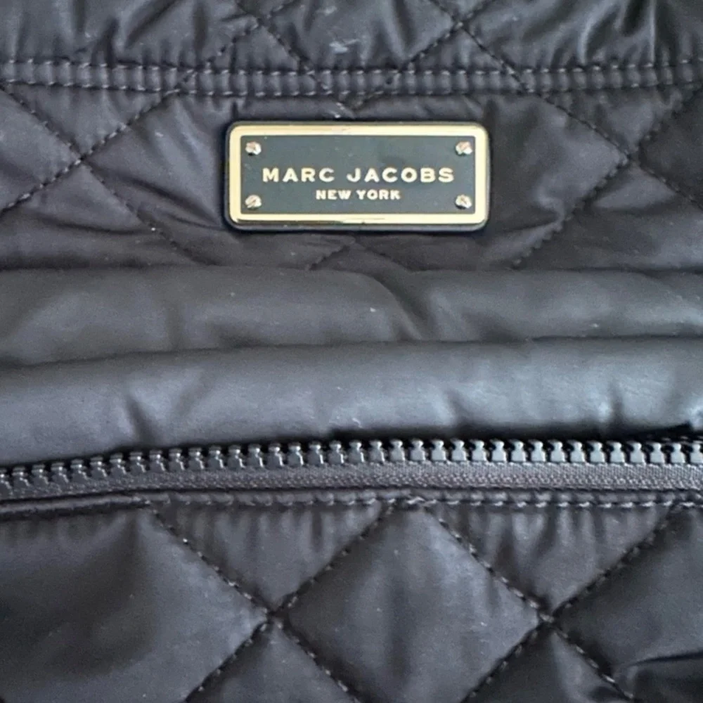 Marc Jacobs Quilted Black Diaper‎ Bag